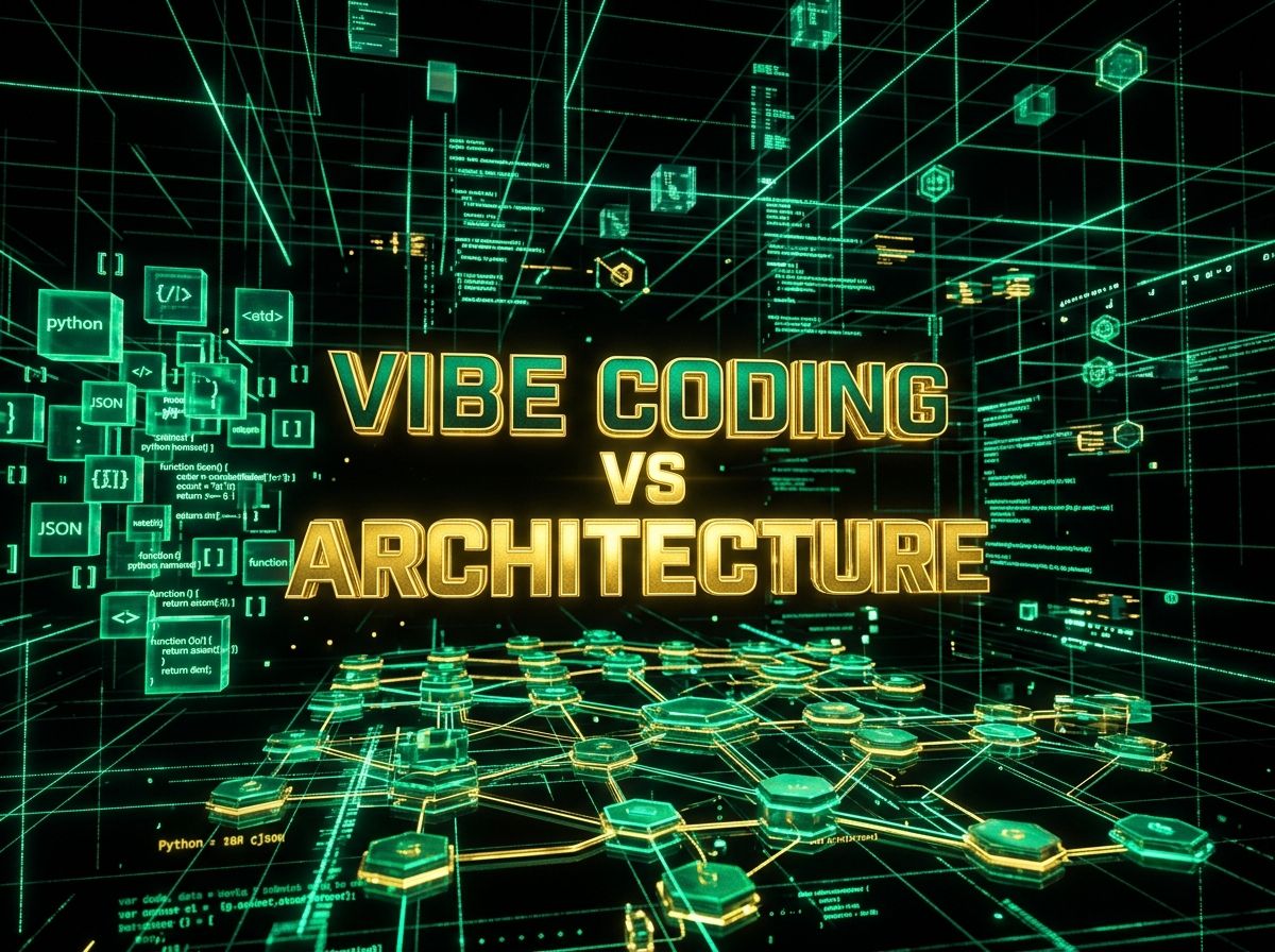 เมื่อ 'Vibe Coding' พ่นสปาเก็ตตี้โค้ดจนระบบพัง: ถอดบทเรียน Architect Elevator สู่การจัดระเบียบองค์กรด้วย ERP